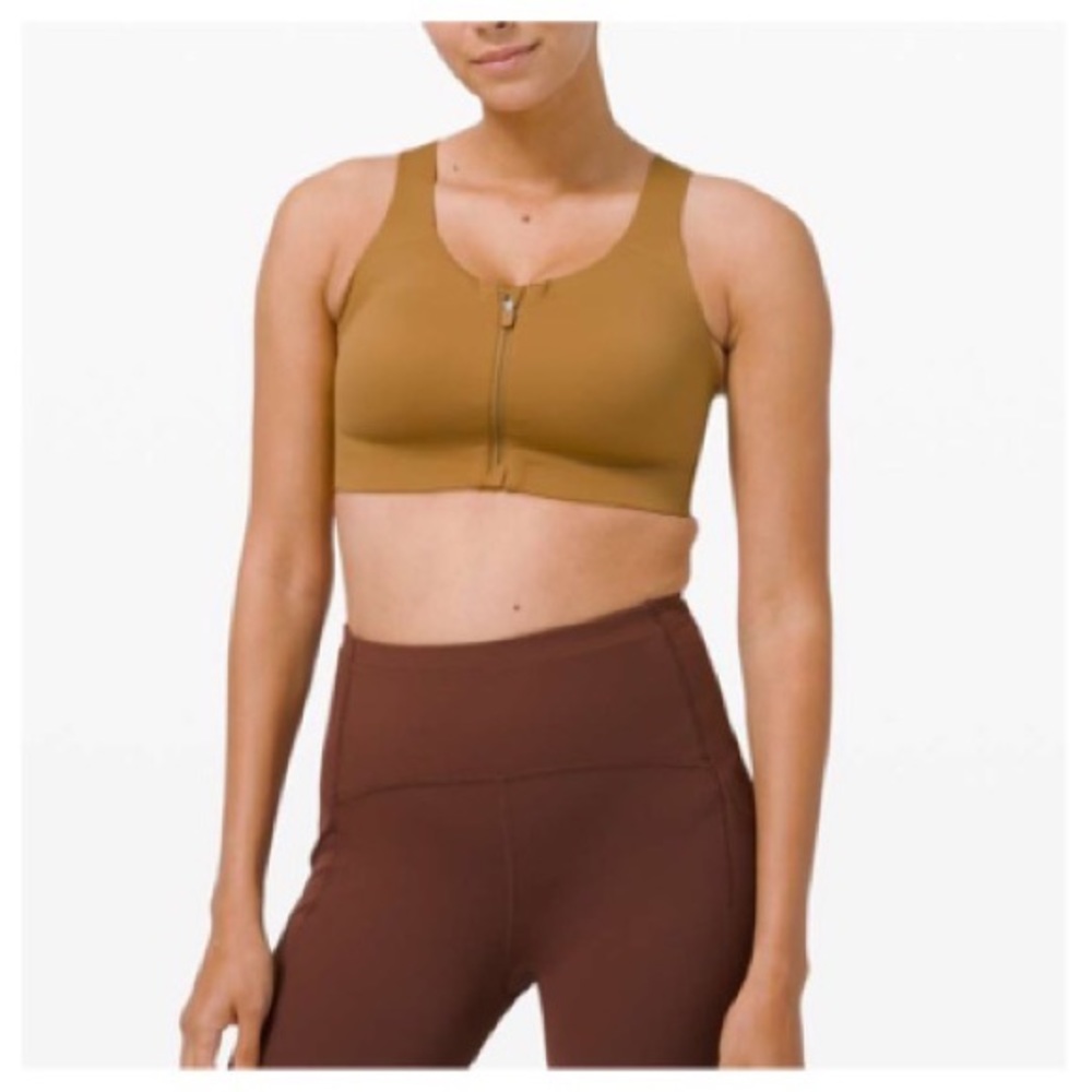 Lululemon Enlite zip front bra 32C NWT